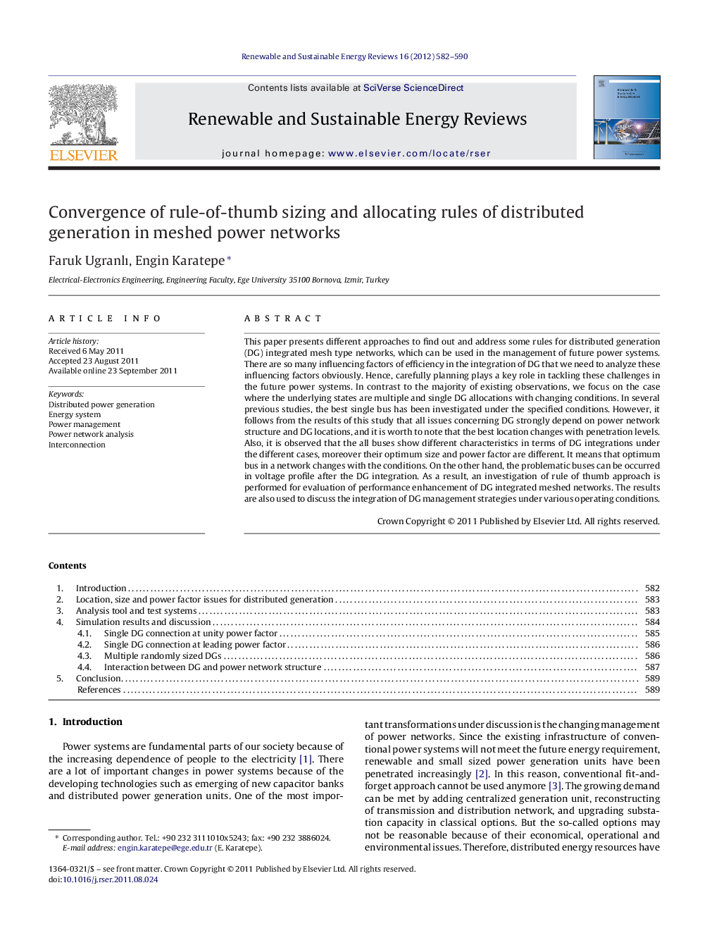 Convergence of rule-of-thumb sizing and allocating rules of distributed generation in meshed power networks