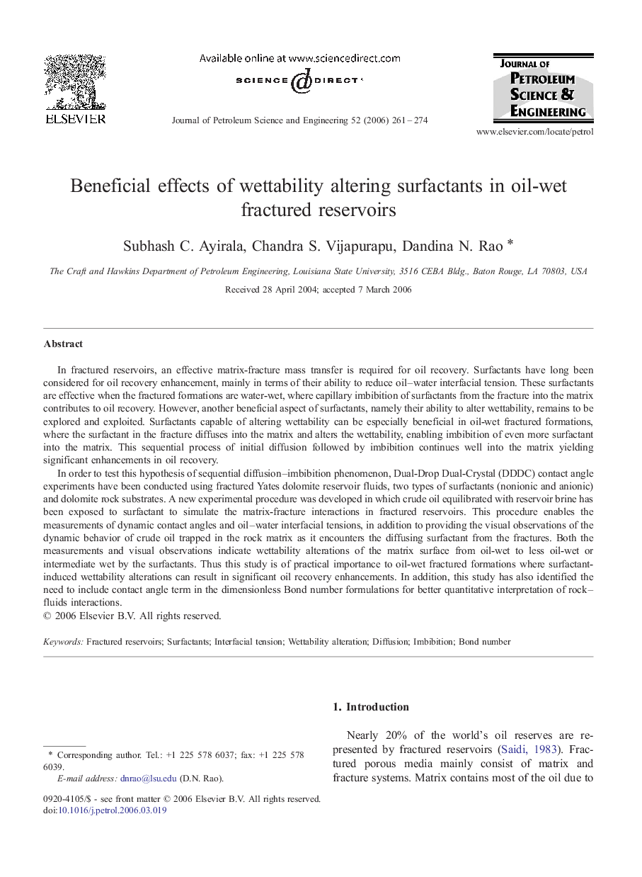 Beneficial effects of wettability altering surfactants in oil-wet fractured reservoirs