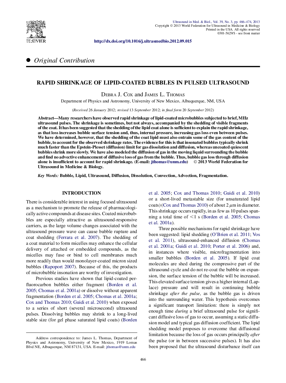 Rapid Shrinkage of Lipid-Coated Bubbles in Pulsed Ultrasound