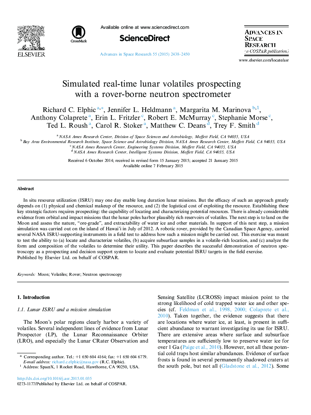 Simulated real-time lunar volatiles prospecting with a rover-borne neutron spectrometer