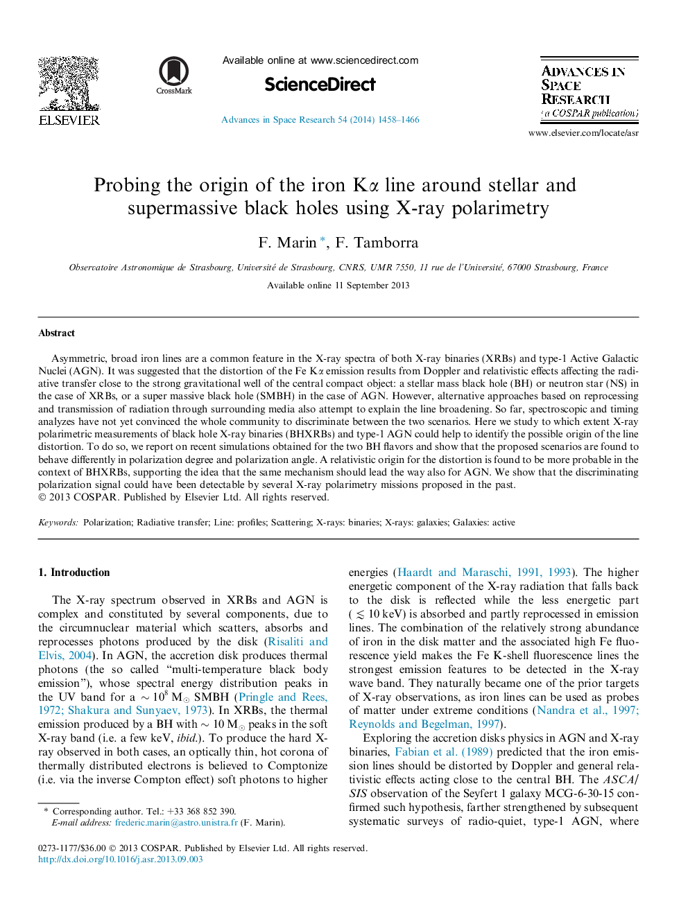 Probing the origin of the iron Kα line around stellar and supermassive black holes using X-ray polarimetry