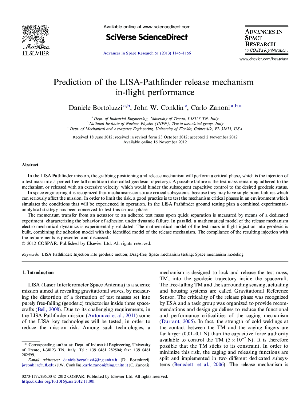 Prediction of the LISA-Pathfinder release mechanism in-flight performance