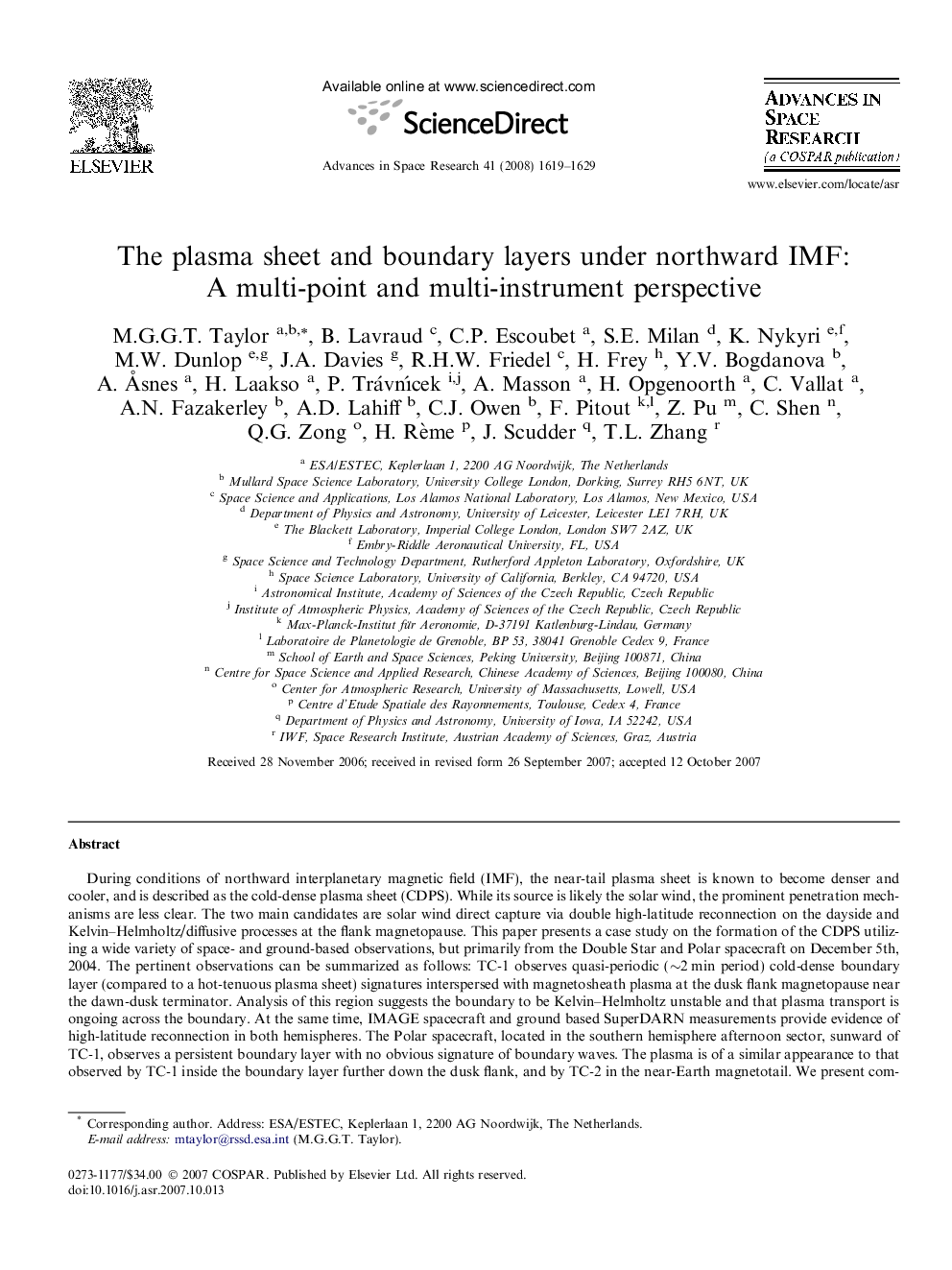 The plasma sheet and boundary layers under northward IMF: A multi-point and multi-instrument perspective