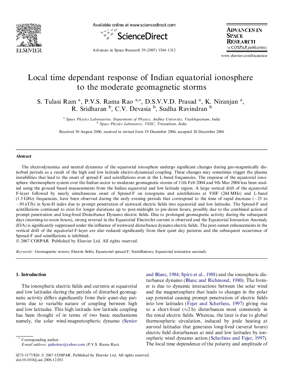 Local time dependant response of Indian equatorial ionosphere to the moderate geomagnetic storms