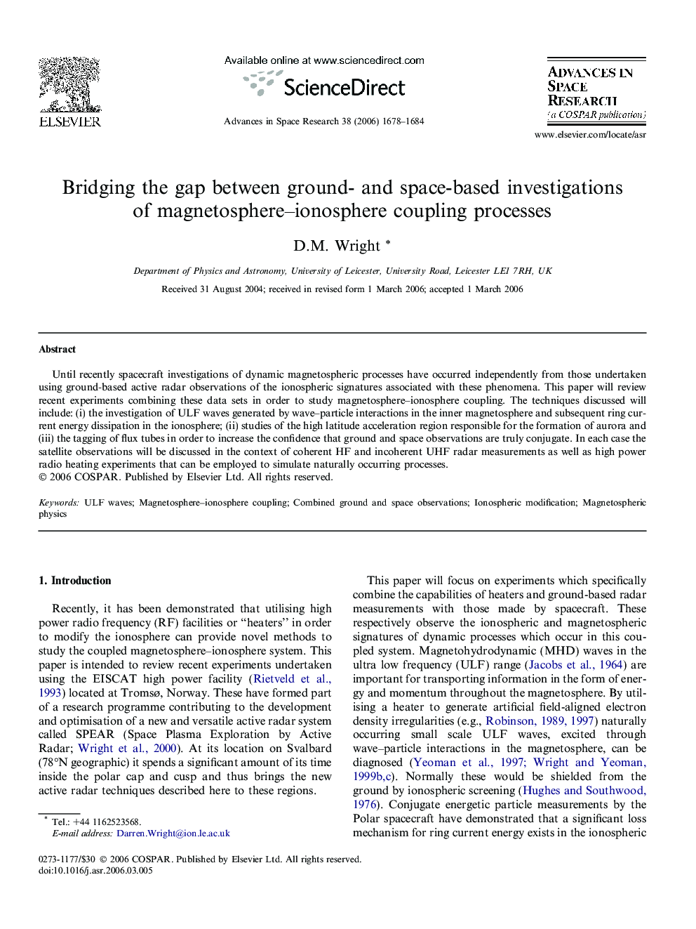 Bridging the gap between ground- and space-based investigations of magnetosphere-ionosphere coupling processes