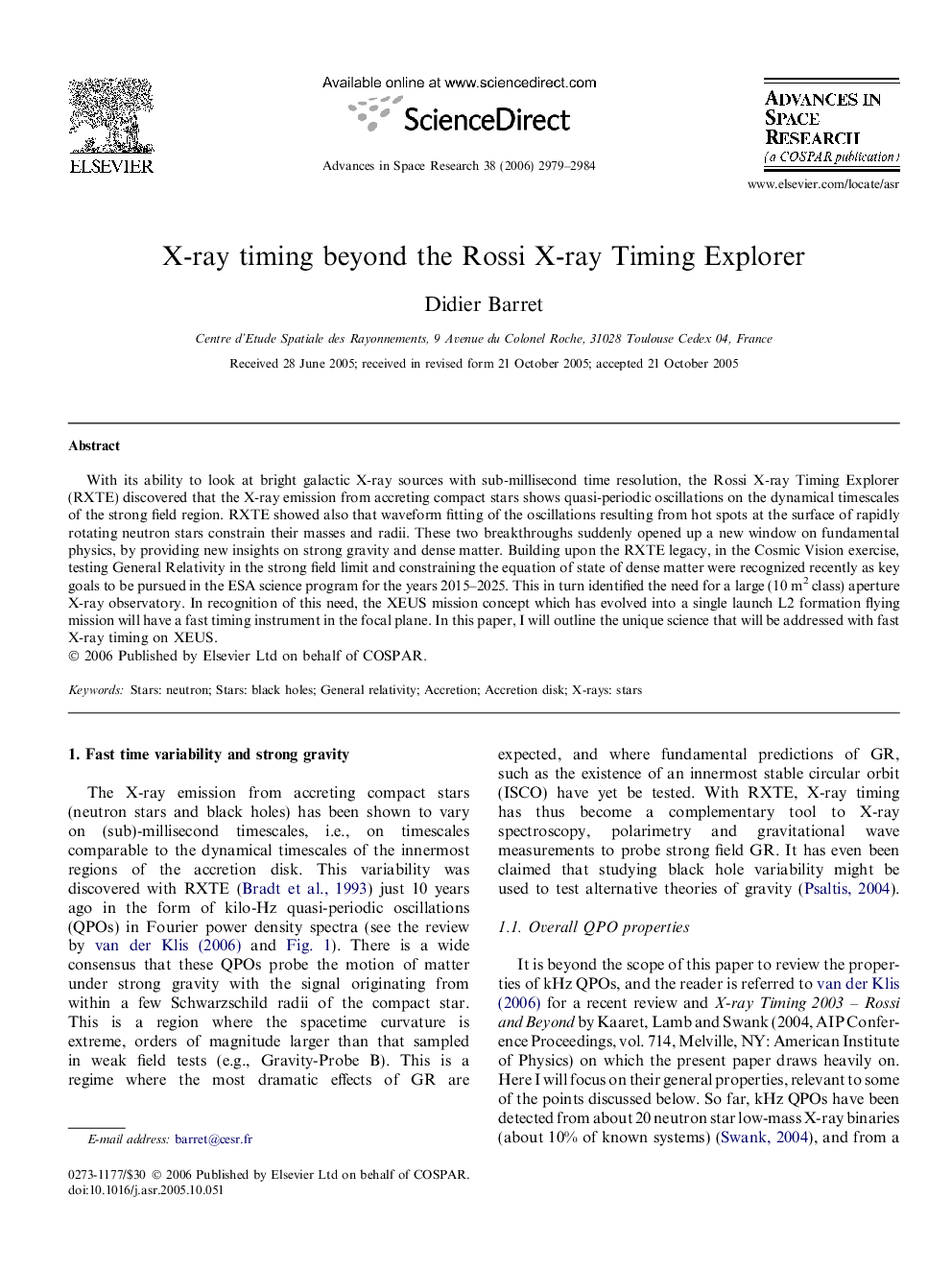 X-ray timing beyond the Rossi X-ray Timing Explorer