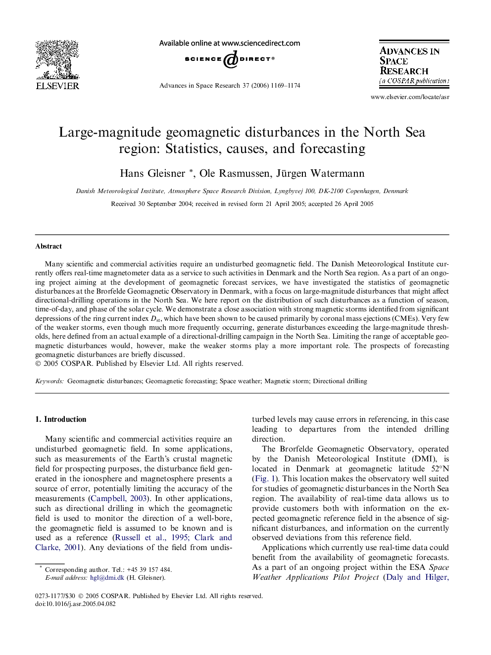 Large-magnitude geomagnetic disturbances in the North Sea region: Statistics, causes, and forecasting