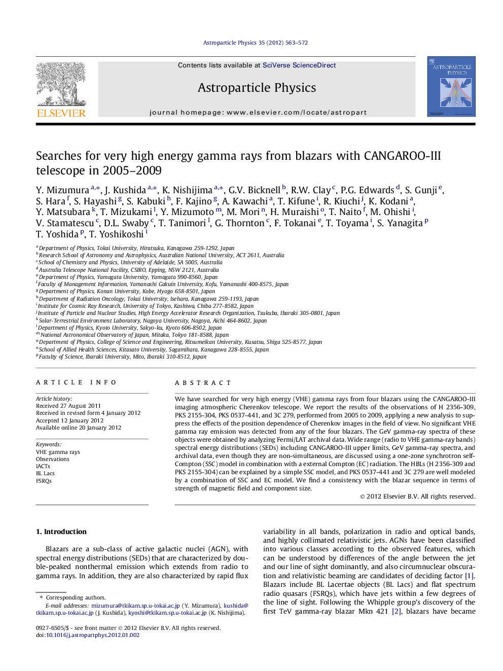 Searches for very high energy gamma rays from blazars with CANGAROO-III telescope in 2005-2009