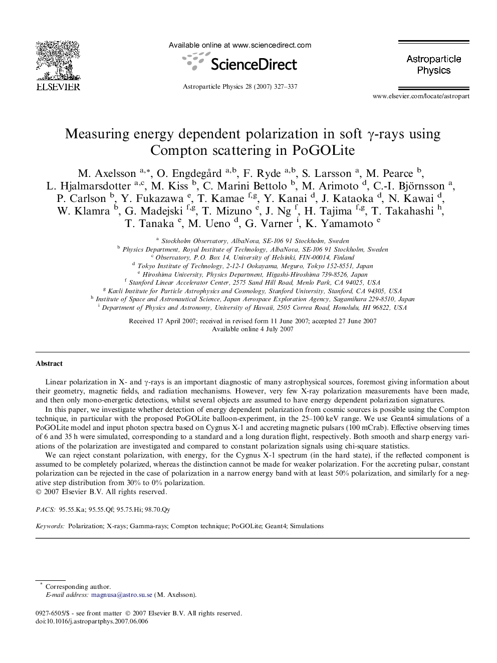 Measuring energy dependent polarization in soft Î³-rays using Compton scattering in PoGOLite