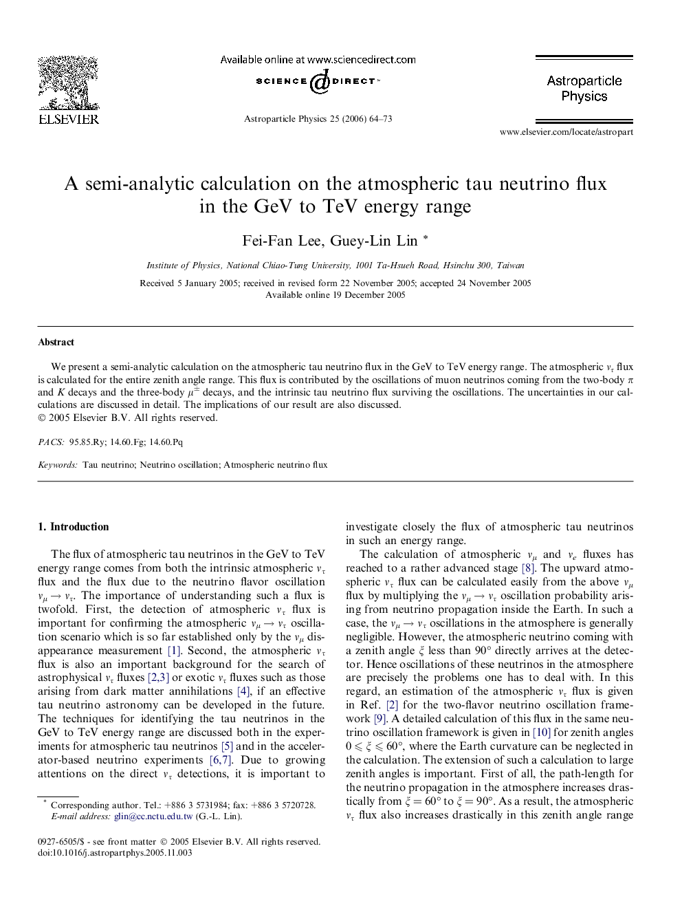 A semi-analytic calculation on the atmospheric tau neutrino flux in the GeV to TeV energy range