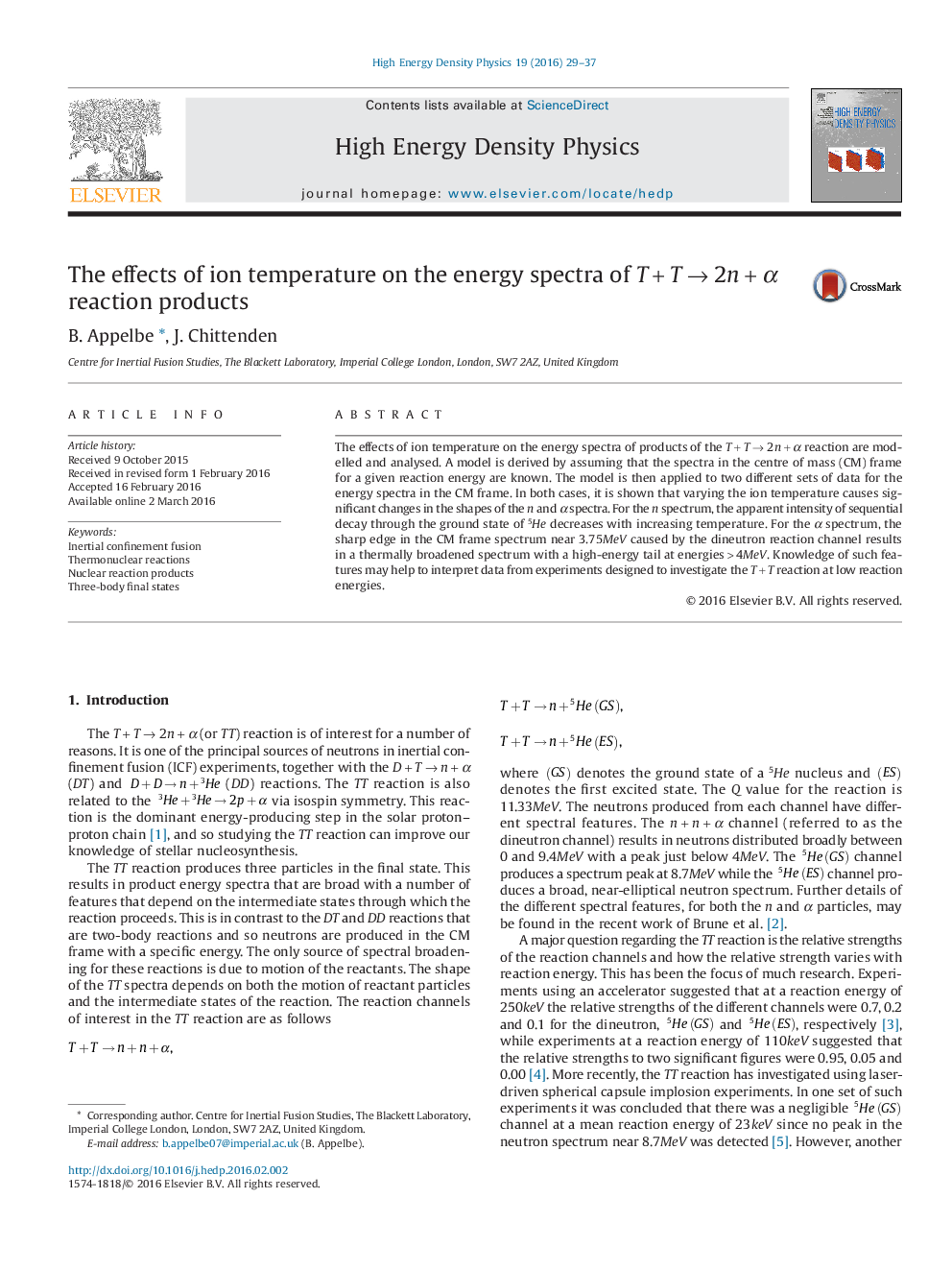 The effects of ion temperature on the energy spectra of T + T → 2n + α reaction products