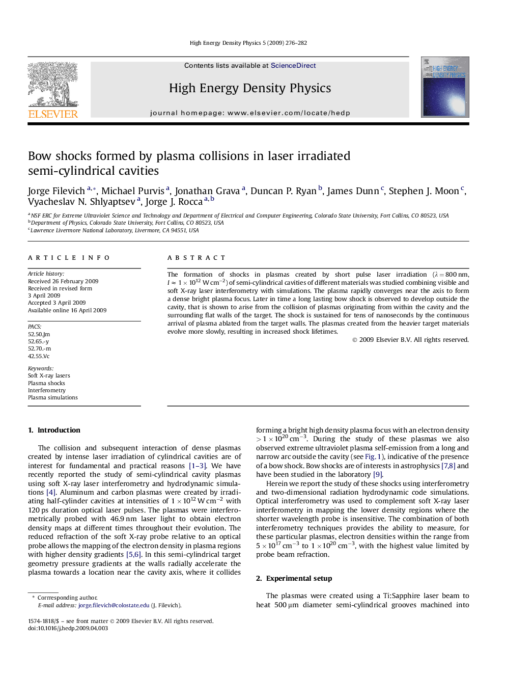 Bow shocks formed by plasma collisions in laser irradiated semi-cylindrical cavities