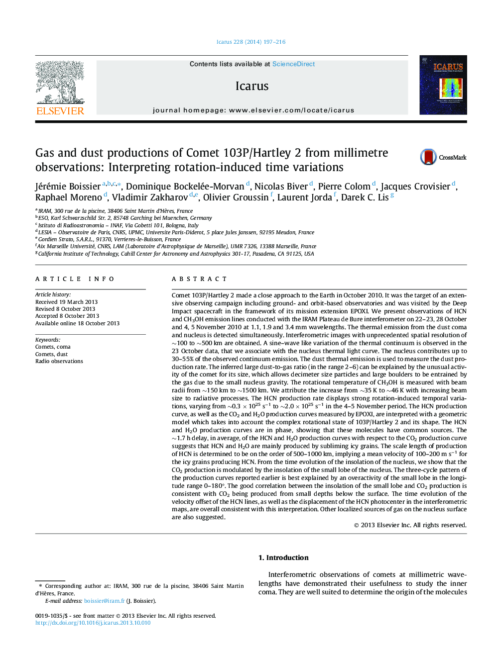 Gas and dust productions of Comet 103P/Hartley 2 from millimetre observations: Interpreting rotation-induced time variations