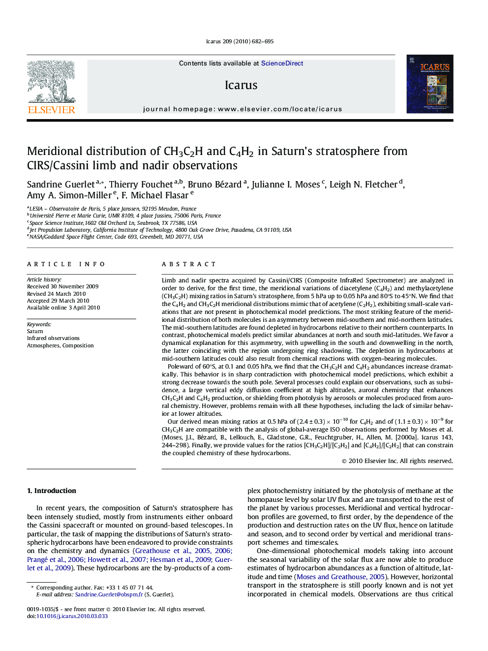 Meridional distribution of CH3C2H and C4H2 in Saturn's stratosphere from CIRS/Cassini limb and nadir observations