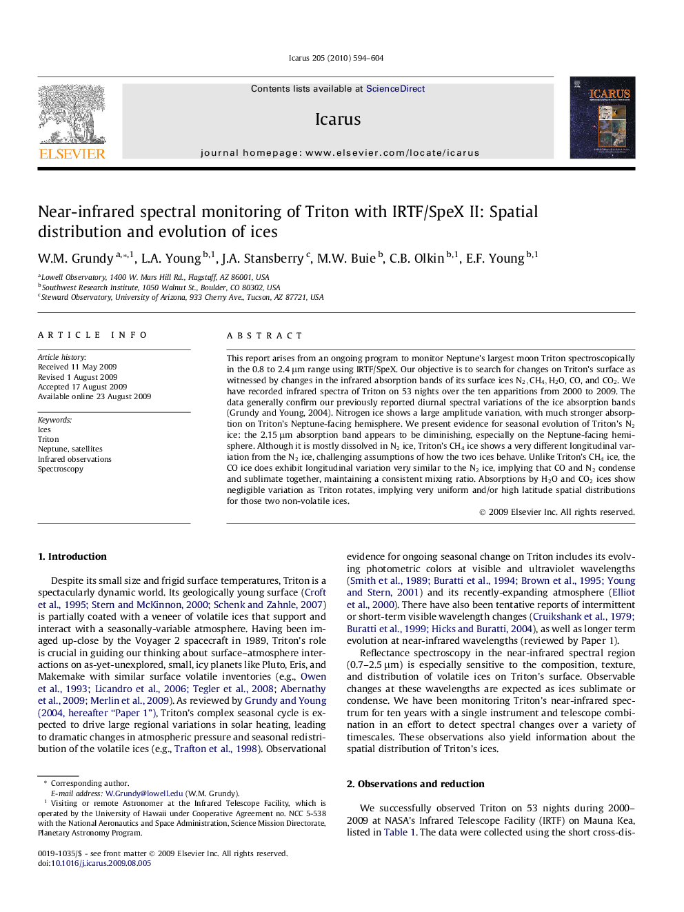 Near-infrared spectral monitoring of Triton with IRTF/SpeX II: Spatial distribution and evolution of ices