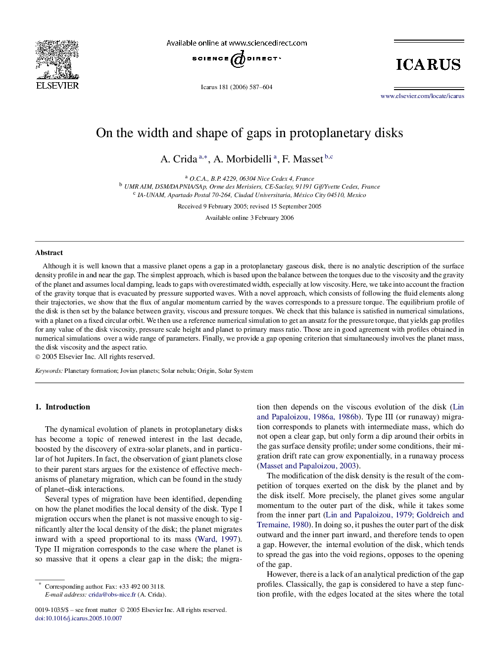 On the width and shape of gaps in protoplanetary disks