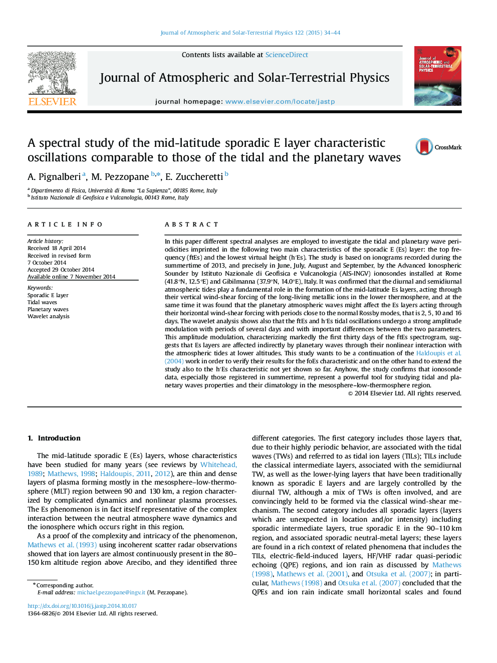 A spectral study of the mid-latitude sporadic E layer characteristic oscillations comparable to those of the tidal and the planetary waves