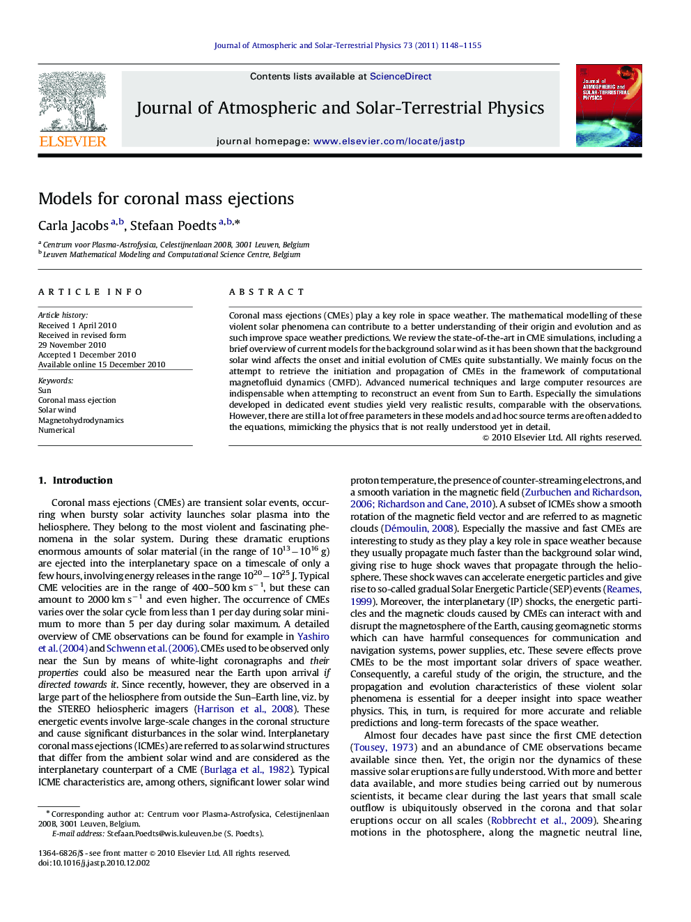 Models for coronal mass ejections