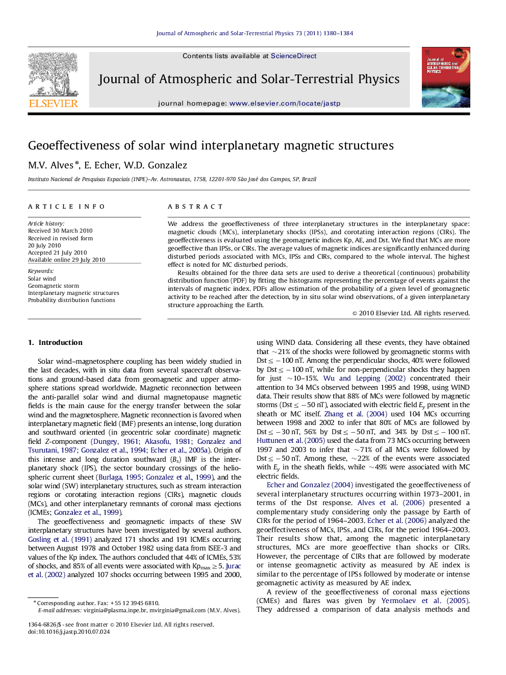 Geoeffectiveness of solar wind interplanetary magnetic structures