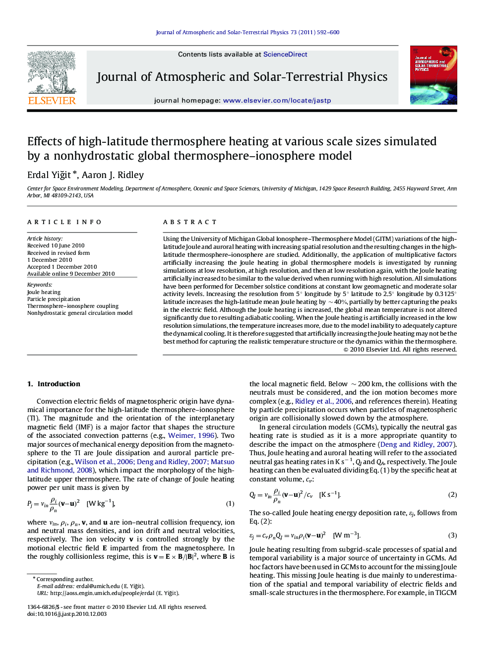 Effects of high-latitude thermosphere heating at various scale sizes simulated by a nonhydrostatic global thermosphere-ionosphere model