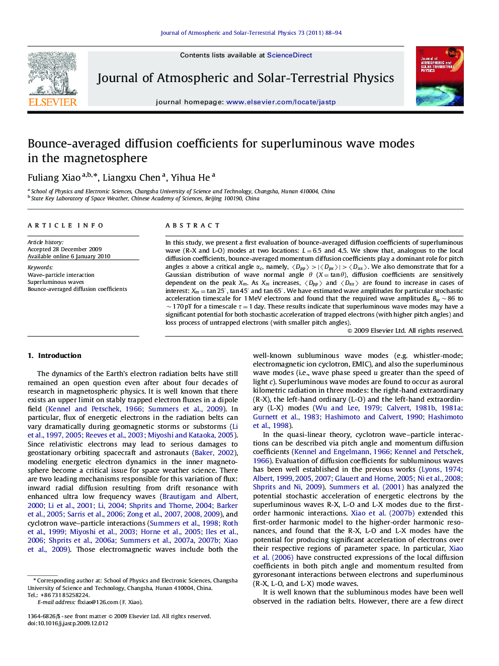 Bounce-averaged diffusion coefficients for superluminous wave modes in the magnetosphere