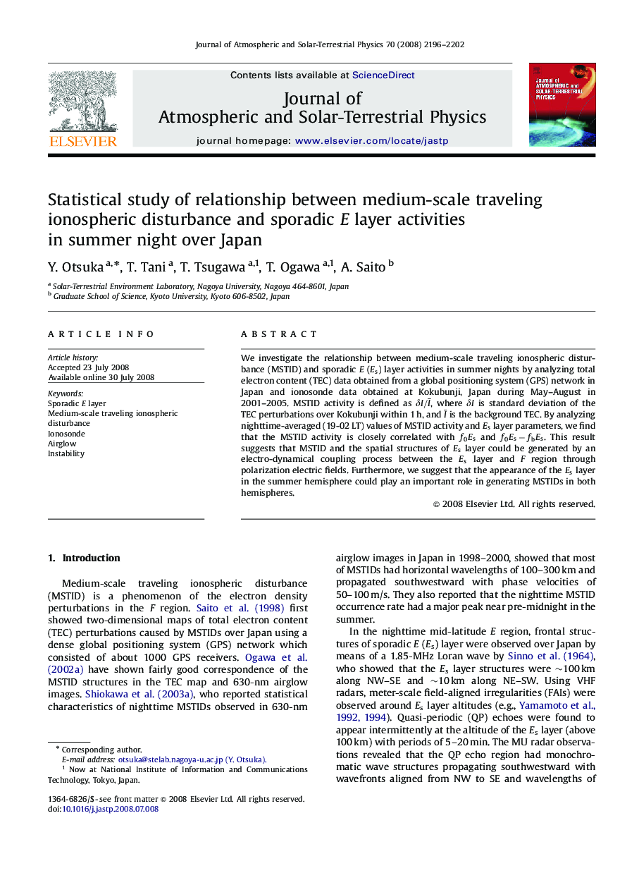 Statistical study of relationship between medium-scale traveling ionospheric disturbance and sporadic E layer activities in summer night over Japan