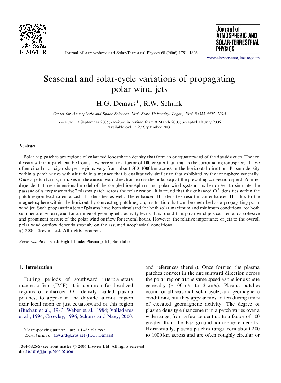 Seasonal and solar-cycle variations of propagating polar wind jets