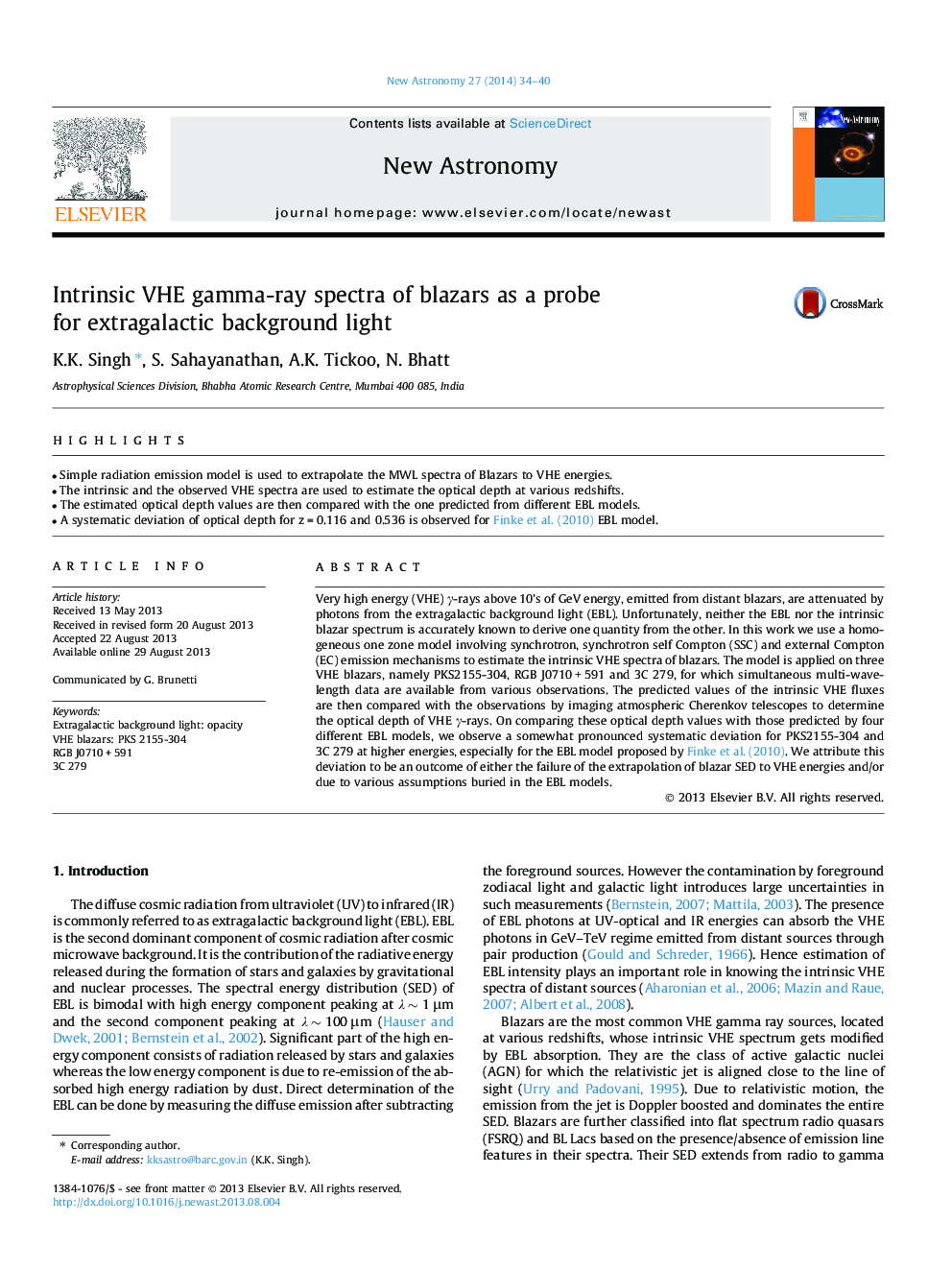 Intrinsic VHE gamma-ray spectra of blazars as a probe for extragalactic background light