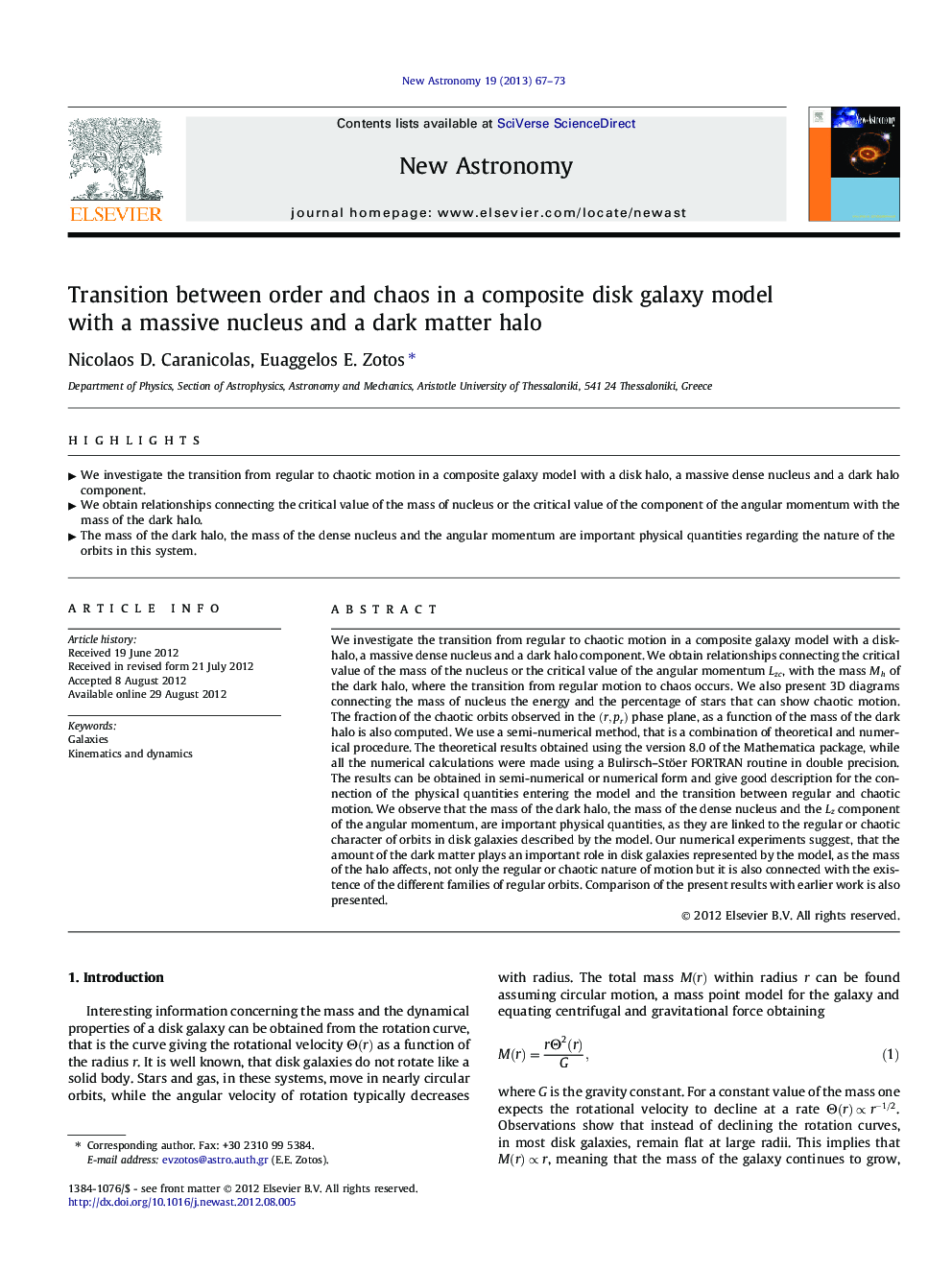 Transition between order and chaos in a composite disk galaxy model with a massive nucleus and a dark matter halo