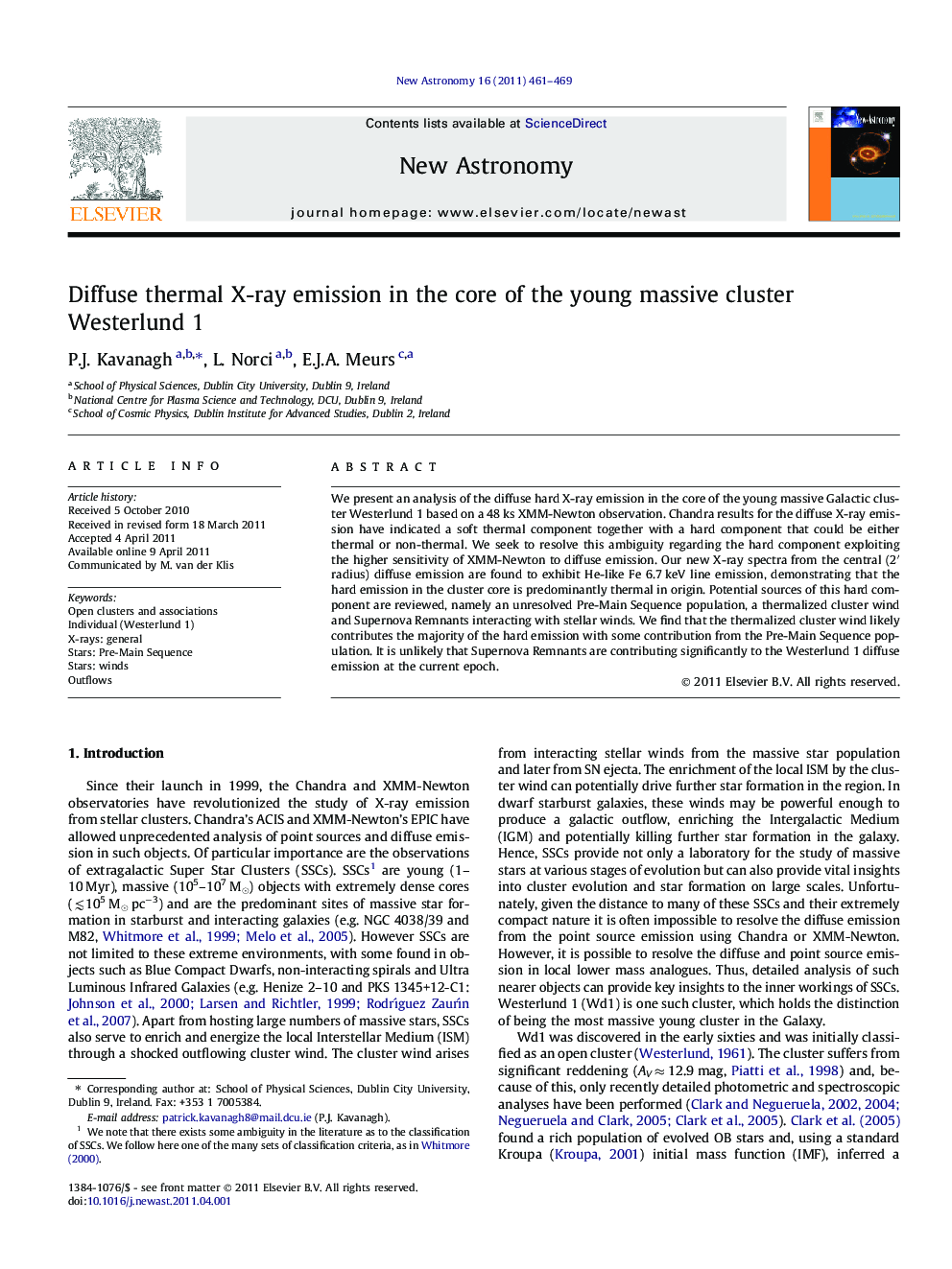 Diffuse thermal X-ray emission in the core of the young massive cluster Westerlund 1