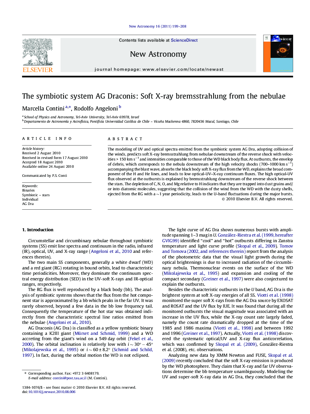 The symbiotic system AG Draconis: Soft X-ray bremsstrahlung from the nebulae