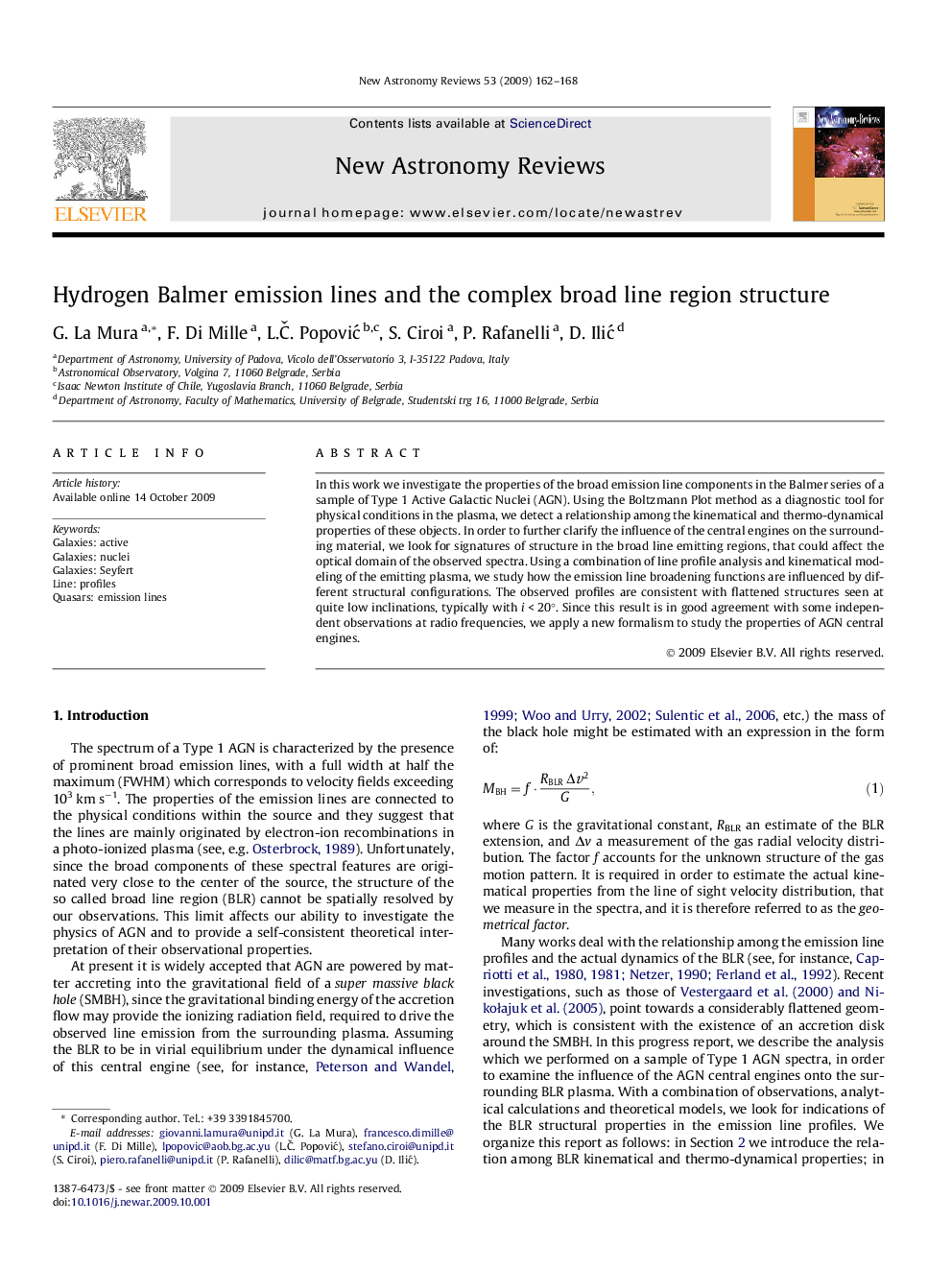 Hydrogen Balmer emission lines and the complex broad line region structure