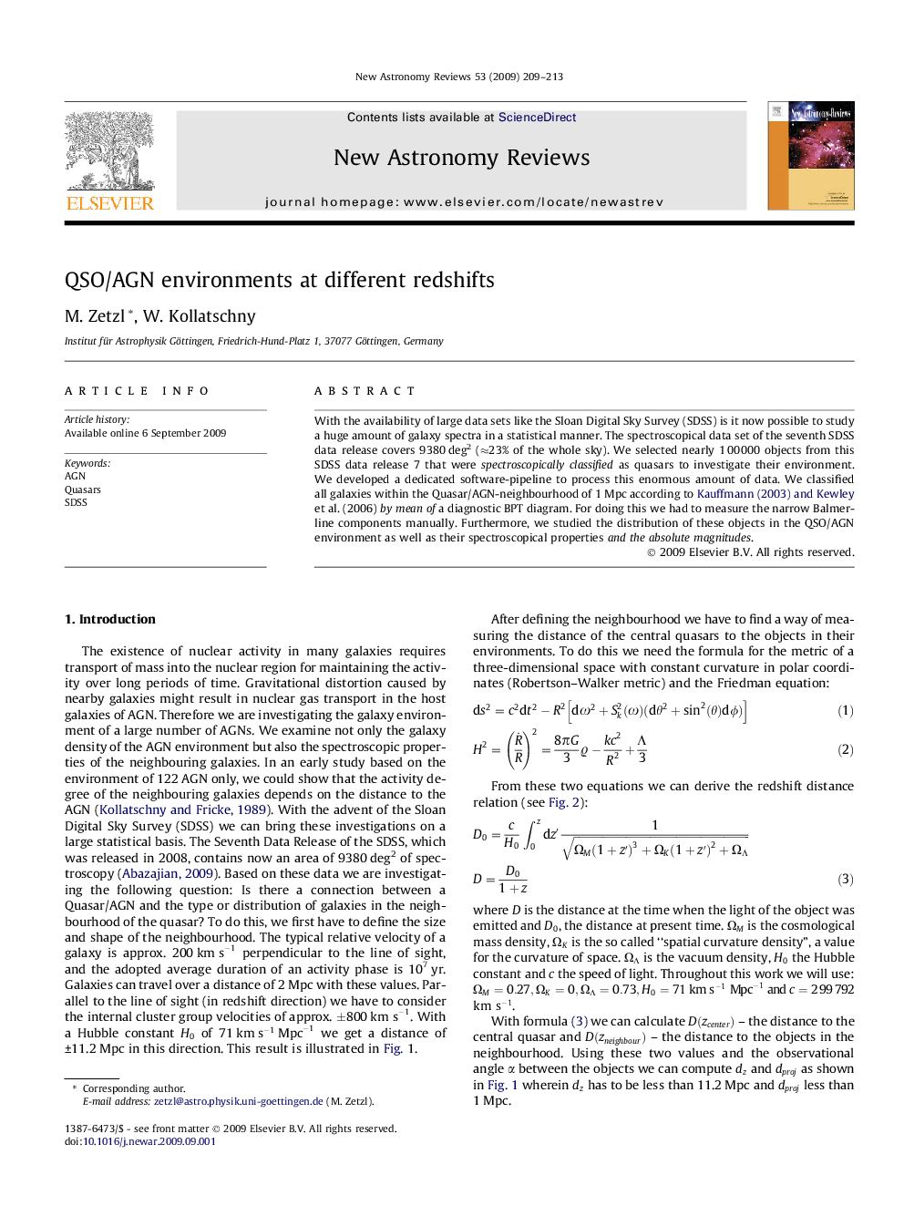 QSO/AGN environments at different redshifts