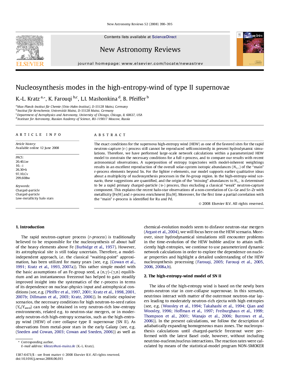Nucleosynthesis modes in the high-entropy-wind of type II supernovae