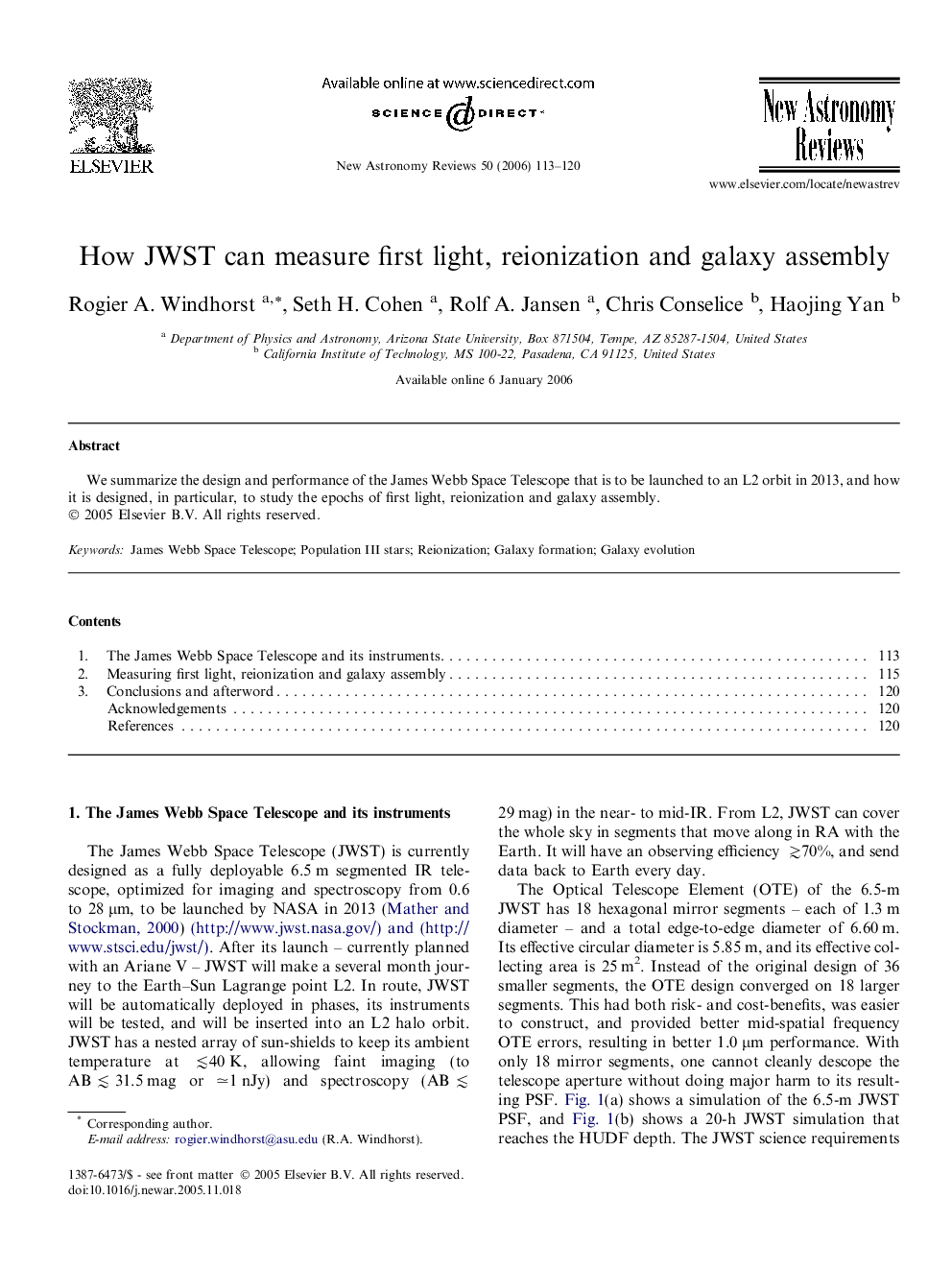 How JWST can measure first light, reionization and galaxy assembly