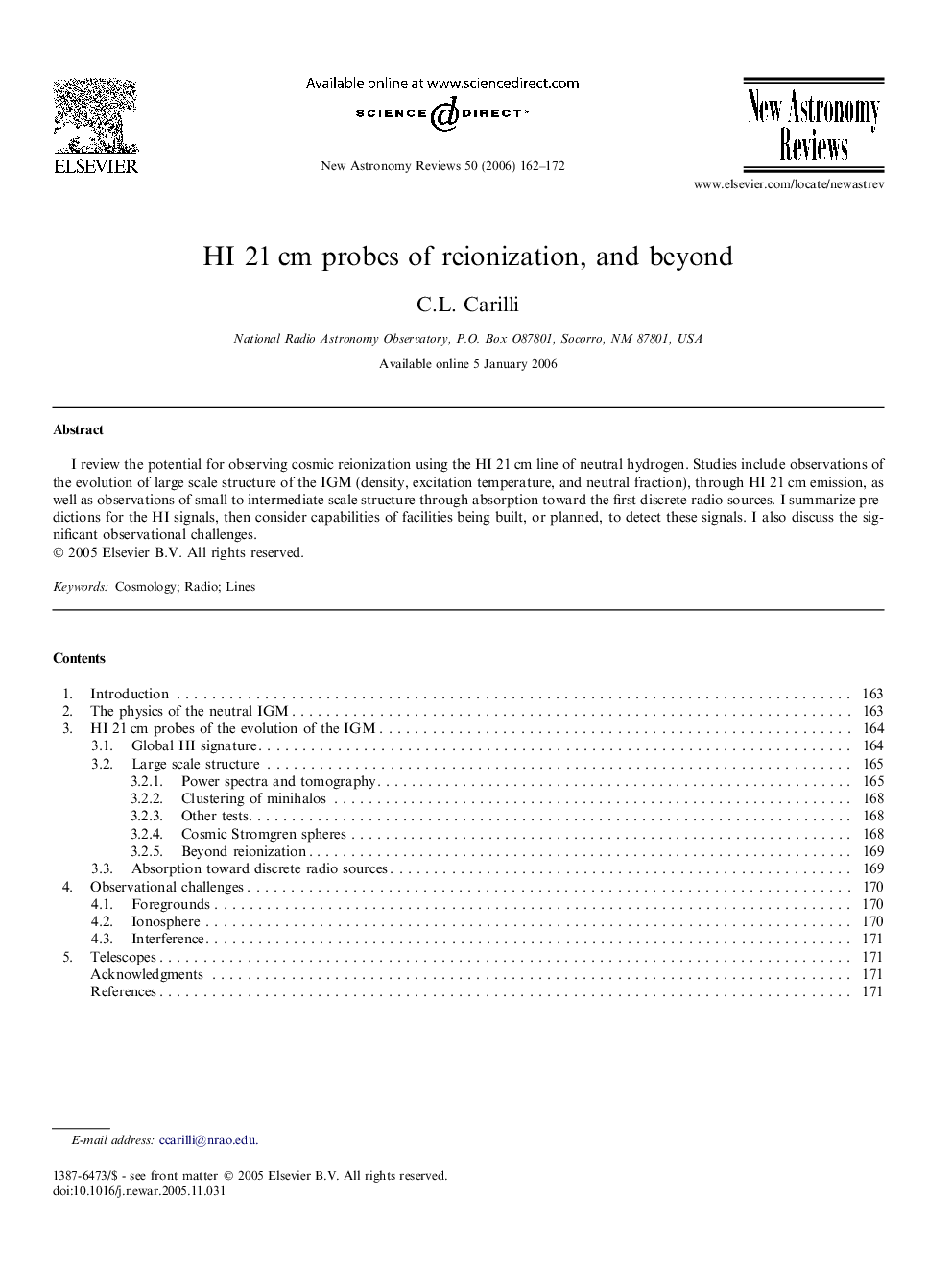 HI 21Â cm probes of reionization, and beyond