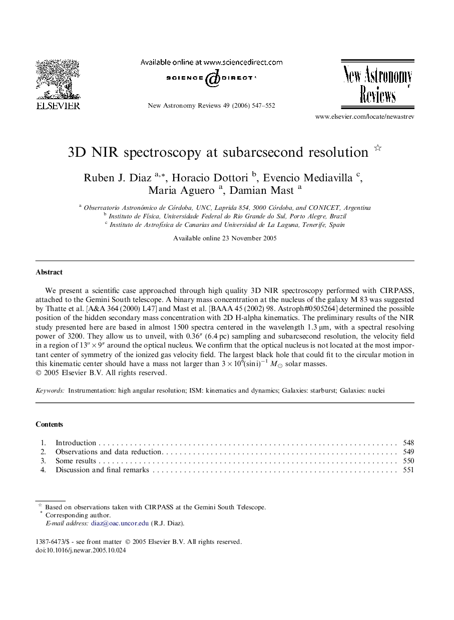 3D NIR spectroscopy at subarcsecond resolution