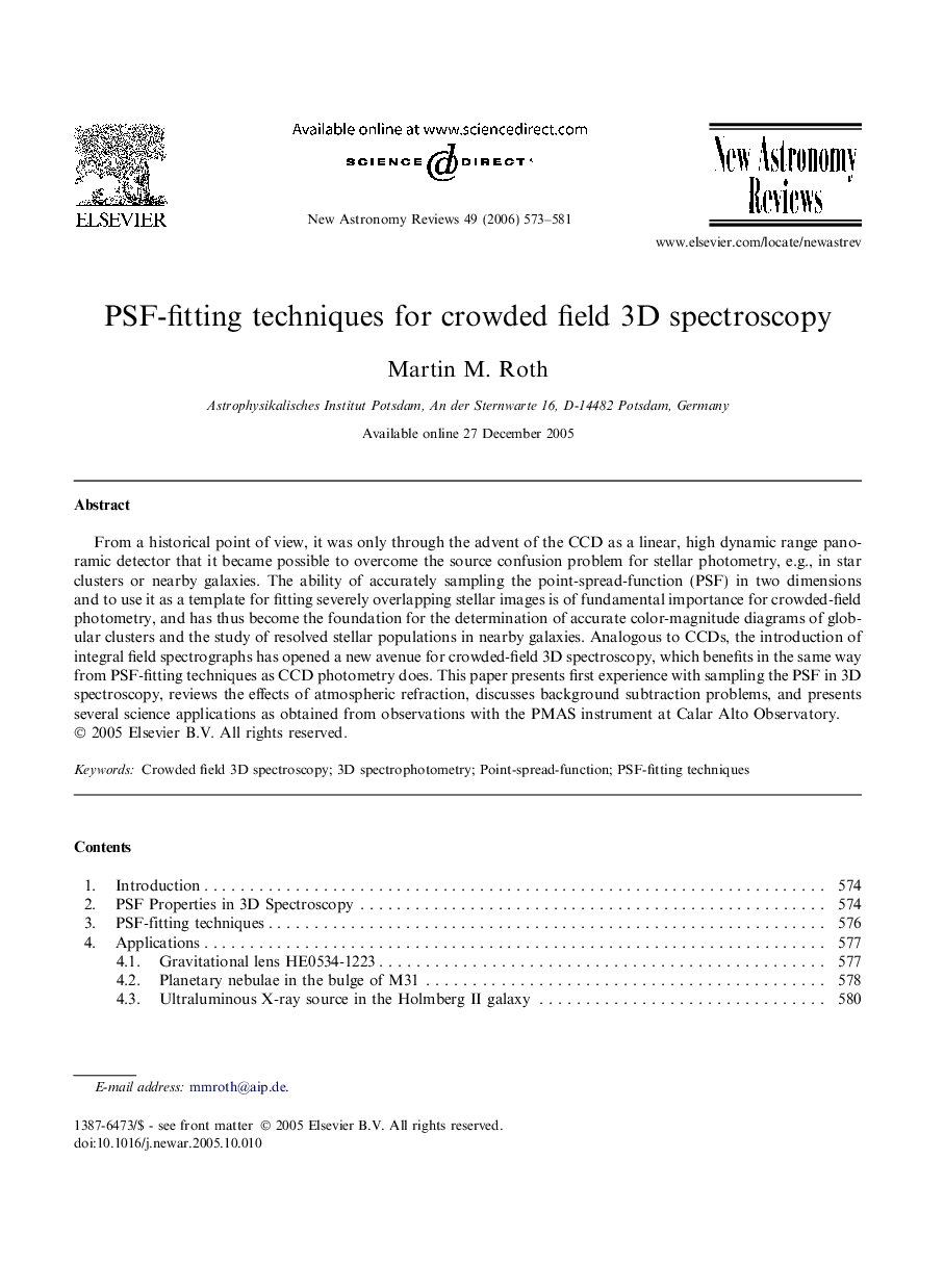 PSF-fitting techniques for crowded field 3D spectroscopy