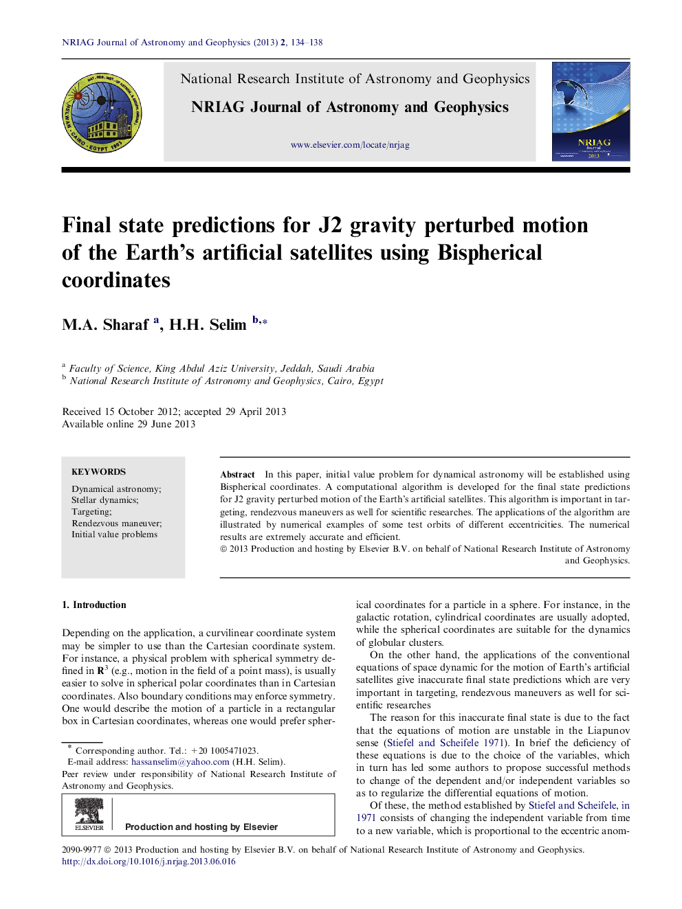 Final state predictions for J2 gravity perturbed motion of the Earth’s artificial satellites using Bispherical coordinates 