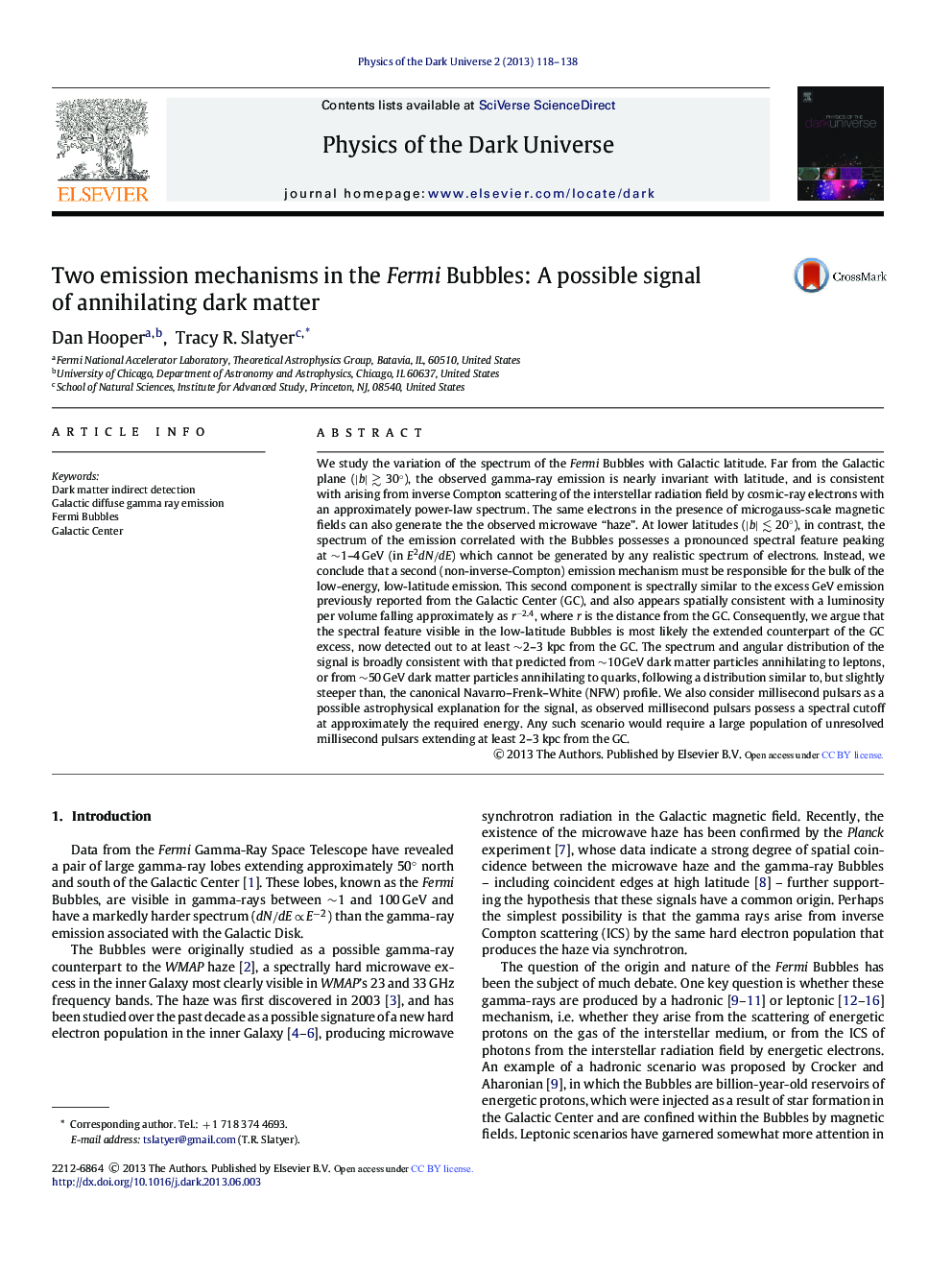 Two emission mechanisms in the Fermi Bubbles: A possible signal of annihilating dark matter