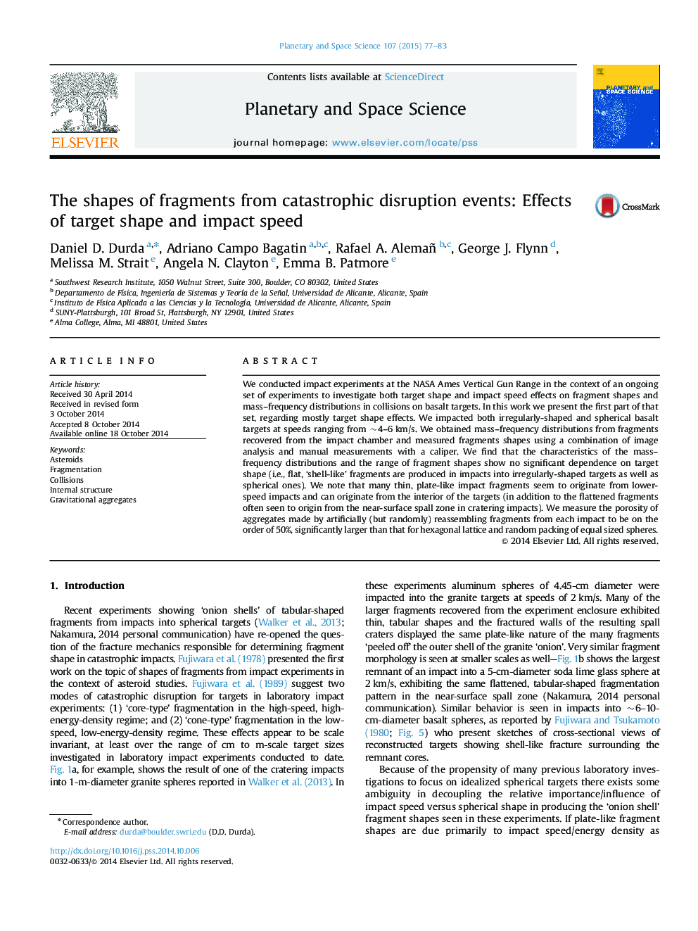 The shapes of fragments from catastrophic disruption events: Effects of target shape and impact speed