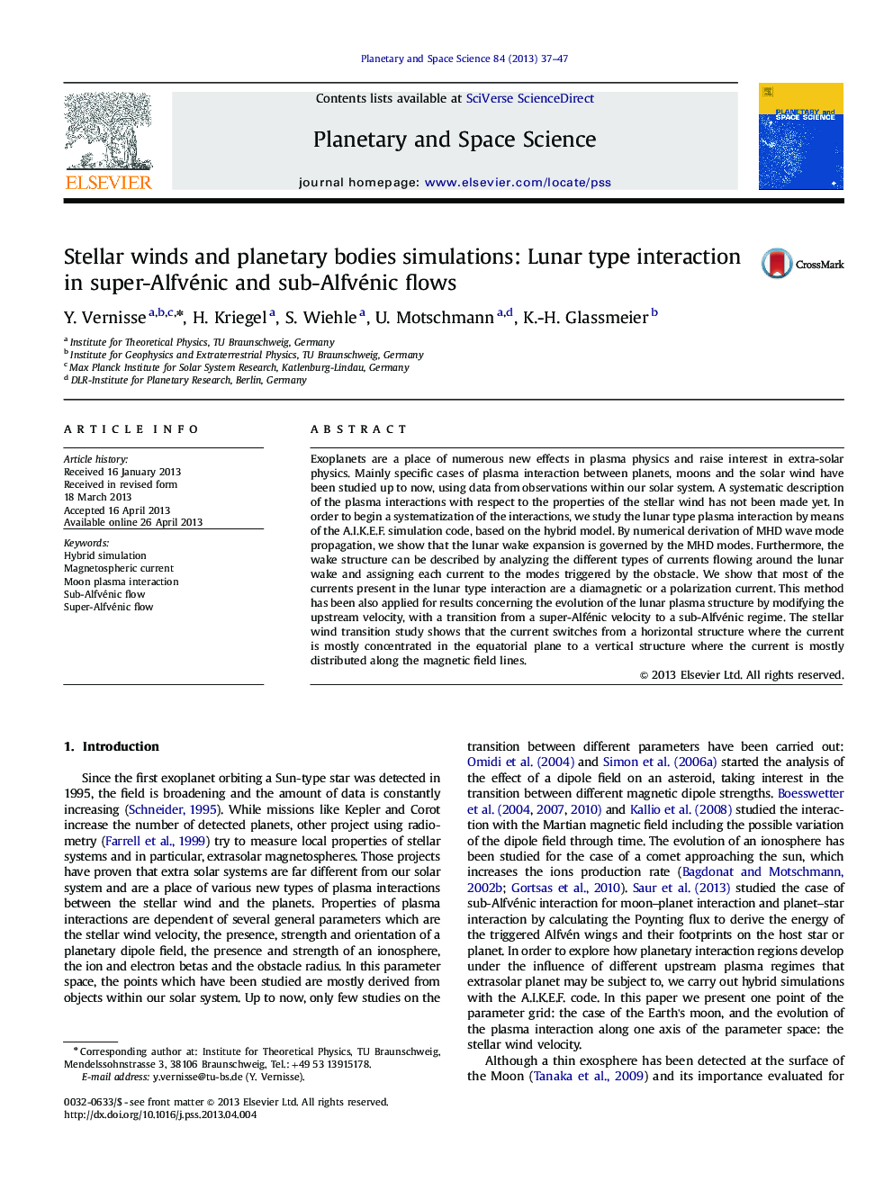 Stellar winds and planetary bodies simulations: Lunar type interaction in super-Alfvénic and sub-Alfvénic flows