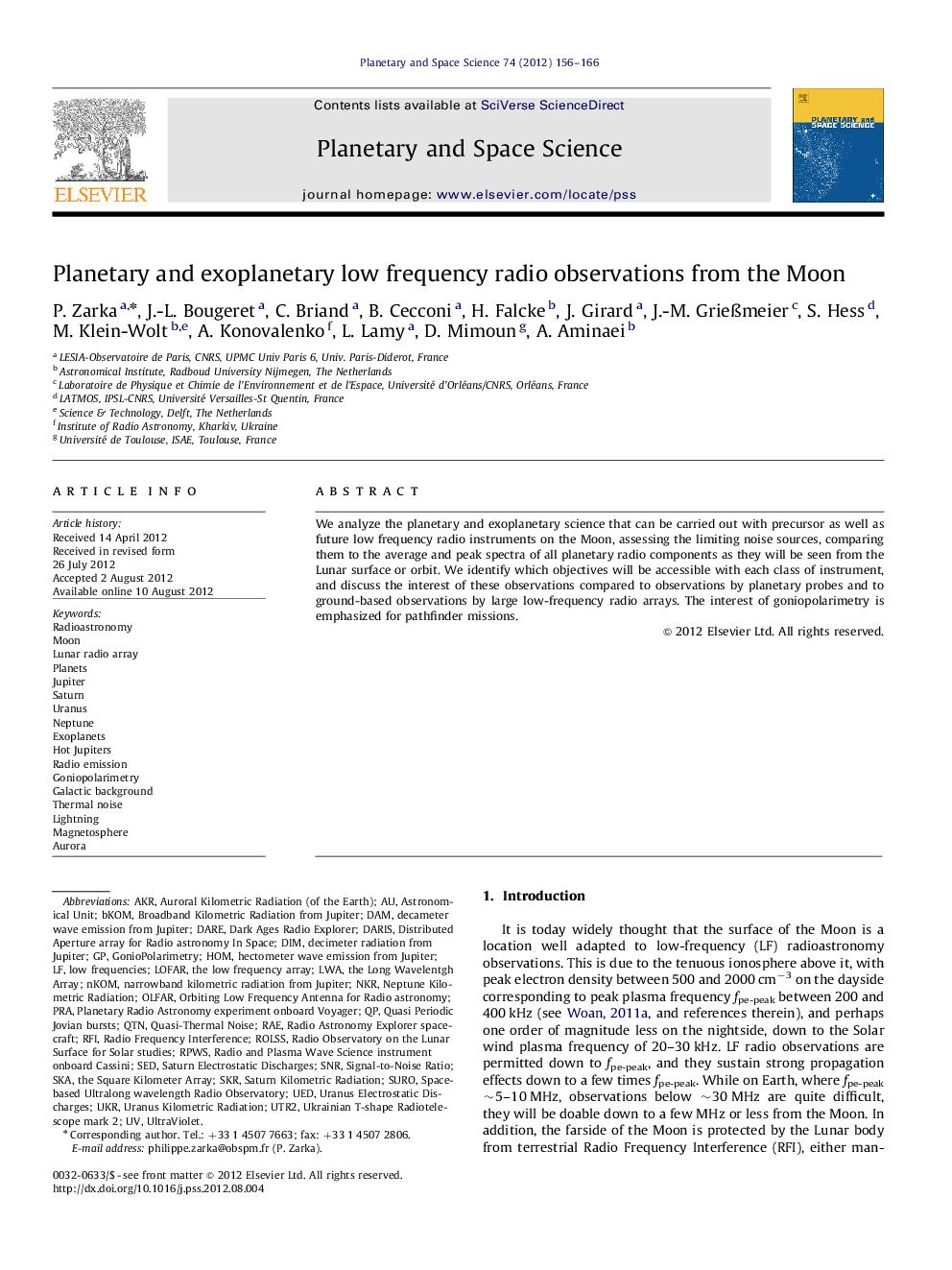 Planetary and exoplanetary low frequency radio observations from the Moon