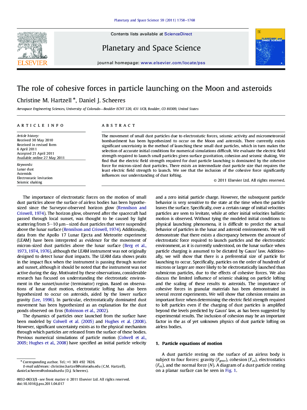 The role of cohesive forces in particle launching on the Moon and asteroids