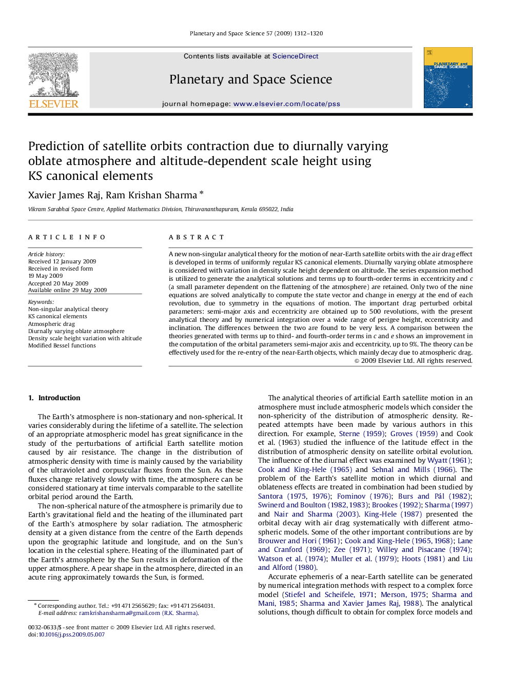 Prediction of satellite orbits contraction due to diurnally varying oblate atmosphere and altitude-dependent scale height using KS canonical elements