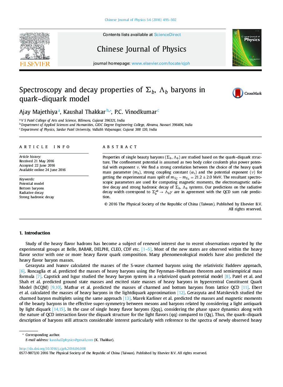 Spectroscopy and decay properties of Σb, Λb baryons in quark–diquark model
