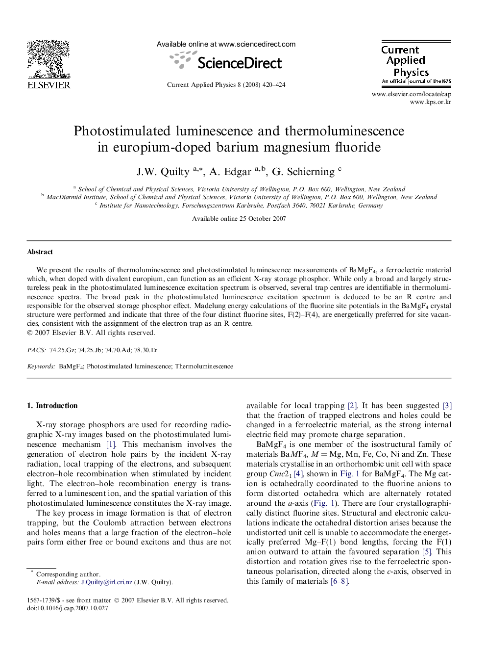 Photostimulated luminescence and thermoluminescence in europium-doped barium magnesium fluoride