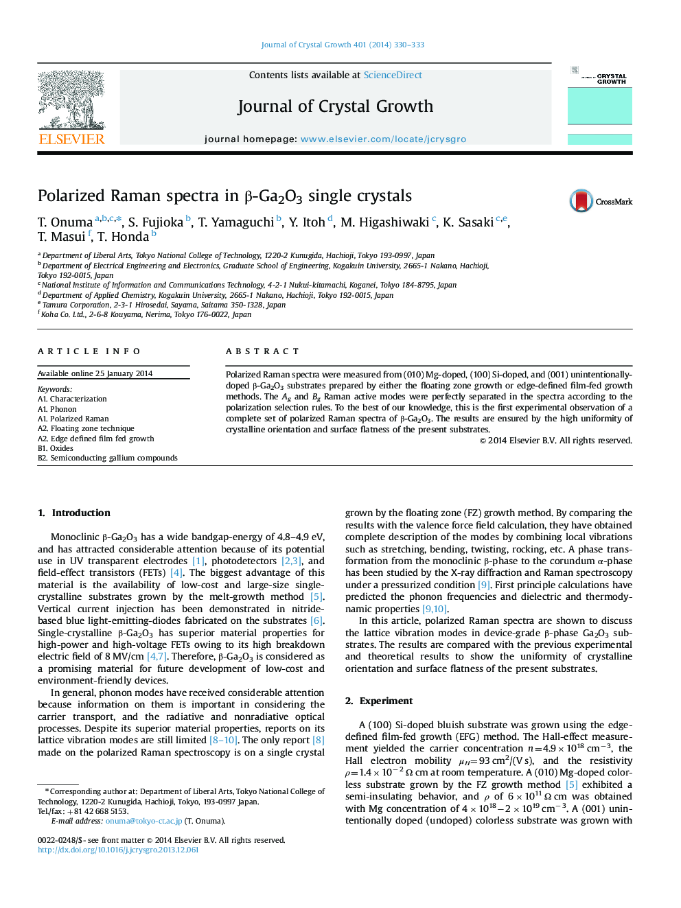 Polarized Raman spectra in β-Ga2O3 single crystals