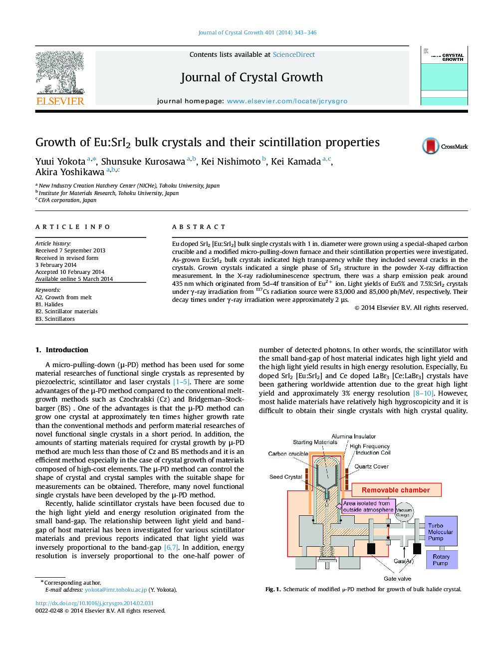 Growth of Eu:SrI2 bulk crystals and their scintillation properties