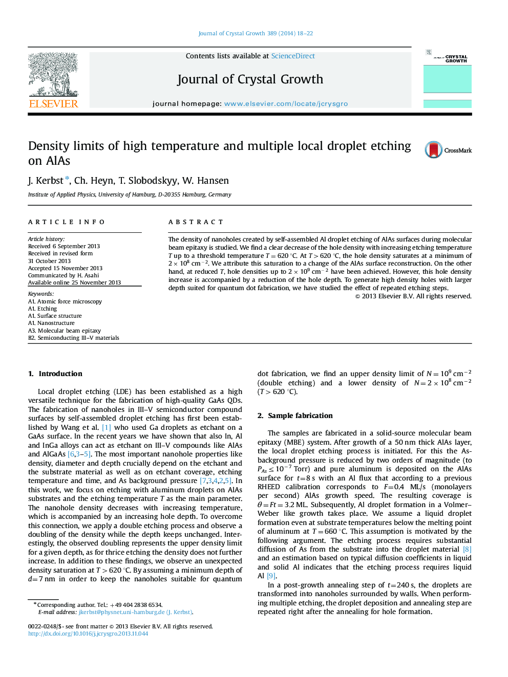 Density limits of high temperature and multiple local droplet etching on AlAs